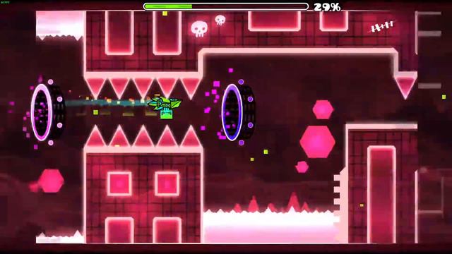 (60hz) | Прохожу Frightful Melody | Geometry Dash (RUS) (REQ:OFF) (Go=56%) смотреть онлайн