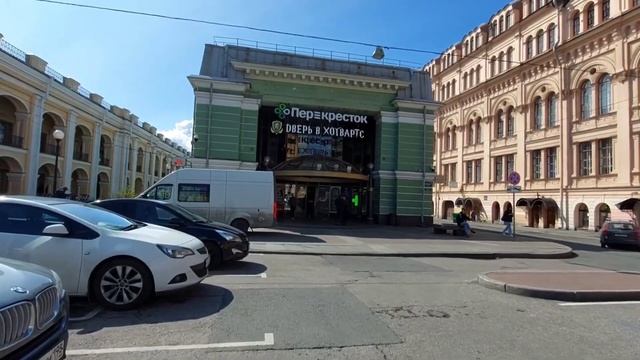 Прогулка по Петербургу.Мой новый взгляд на Питер. Лестницы.Гостинного двора.Идем в парадную Ромашка смотреть онлайн