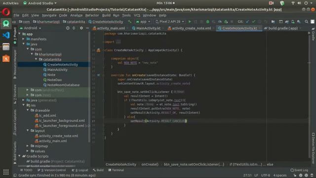 Tutorial Room Persistence Android Studio dengan Kotlin - 2. Insert смотреть онлайн