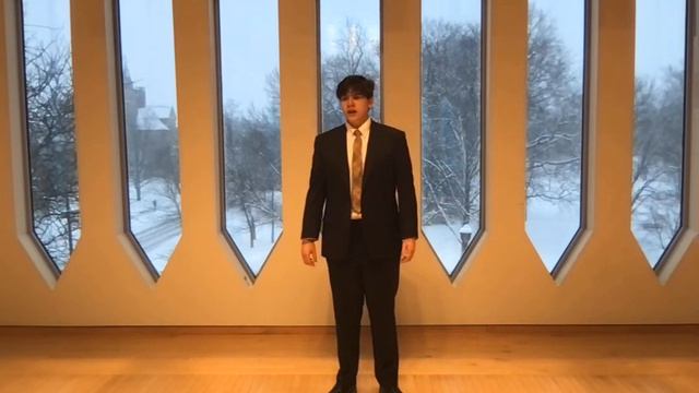 *Graham Lin, Baritone - "Come Away, Come Away Death" Gerald Finzi -Jan. 2022 смотреть онлайн
