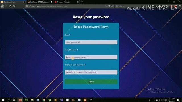 Reset your password using php mysql in hindi | Forgot Password?|Recover you password using php mysq смотреть онлайн