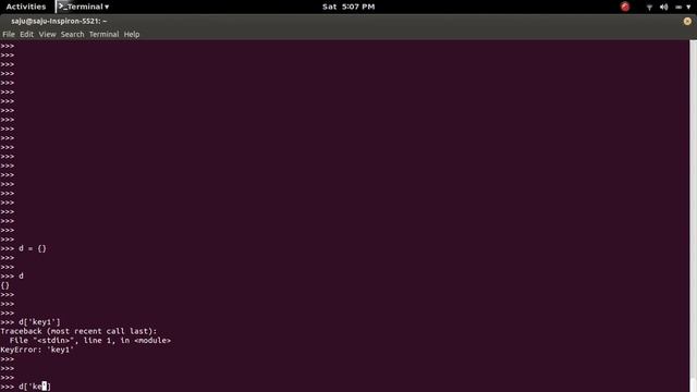 Python KeyError: name смотреть онлайн