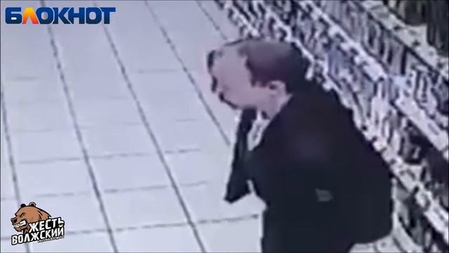 Вор спалился на камеру в г. Волжском смотреть онлайн