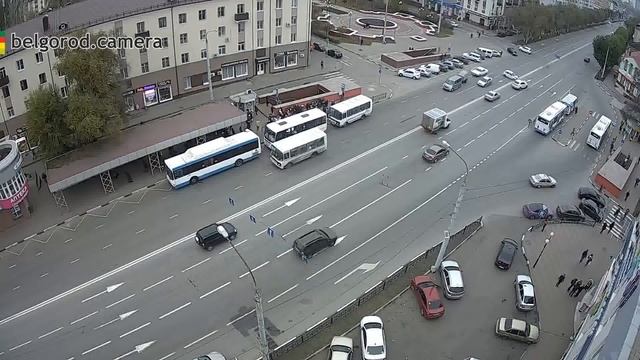 Шкода, Калина и X6. Прыжок на встречку. Белгород. смотреть онлайн