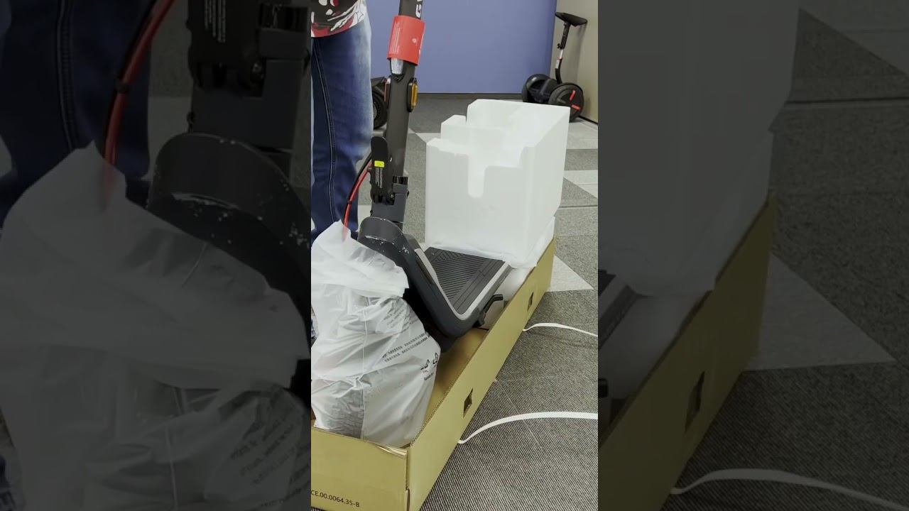 Unpacking #p100s #segwayninebot #shorts смотреть онлайн