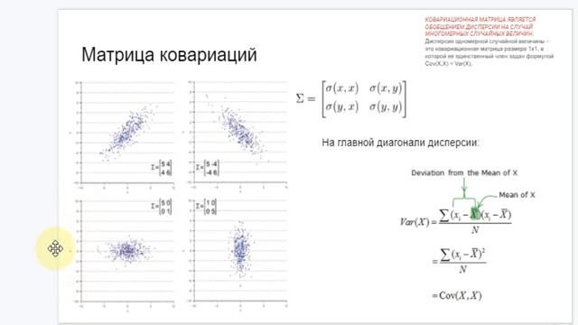Part6 матрица ковариаций