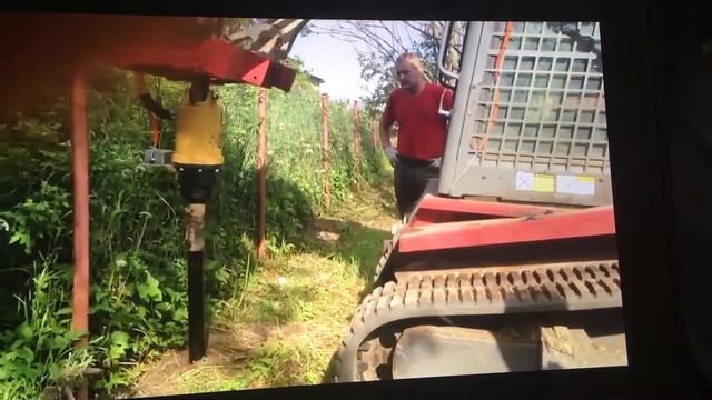 Буровая RD-5,сваекрут смотреть онлайн