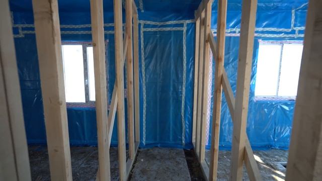 Одноэтажный каркасный дом для дачного использования. Обзор дома и планировки. Строй и Живи смотреть онлайн