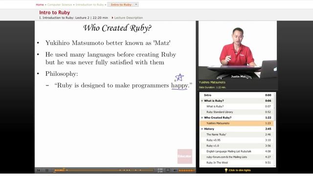 Introduction to Ruby смотреть онлайн