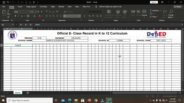 Create Official E-Class Record in K to 12 Curriculum 2022 смотреть онлайн
