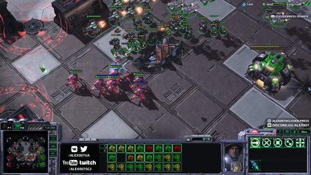 ZERGOV.NET: Безумные игры против протоссов от Секретного Агента в грандмастер челлендже StarCraft I смотреть онлайн