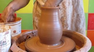 Сделано руками #1 Гончарство. Изготовление тарелки и кувшина