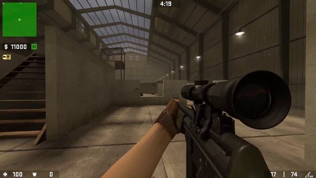 Counter Strike Source - MOD CSS2 Stylized G3SG1 with MW22 anims смотреть онлайн
