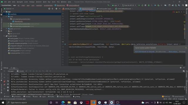 Android 11 Scoped Storage | Storage Access Framework Tutorial | EACCES (Permission Denied) Solved смотреть онлайн