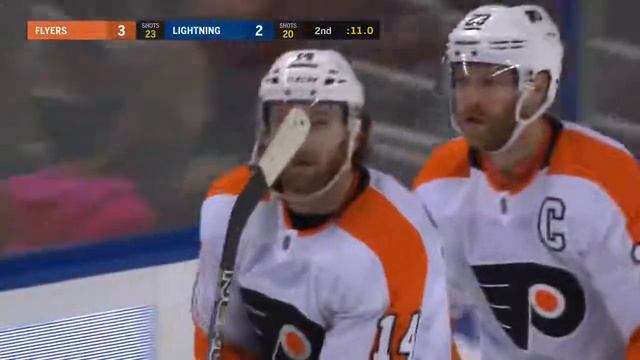 SUPER GOAL Sean Couturier after assist Giroux смотреть онлайн
