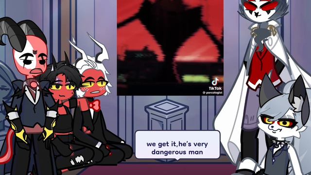 Helluva Boss Reacts to Alastor part1/? смотреть онлайн