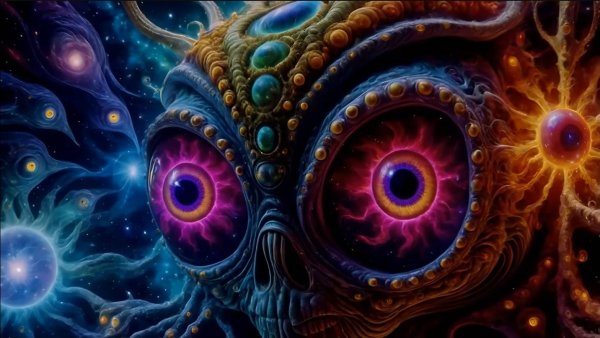 Psytrance Hallucinations 👽 Alien Mushroom mix 2024 (AI Graphic Visuals)