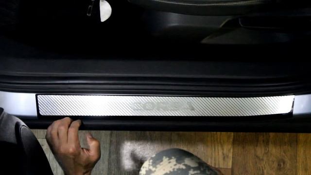 Наклейки на пороги для Opel Corsa смотреть онлайн