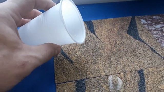 гибкий камень с гидрофобным покрытием