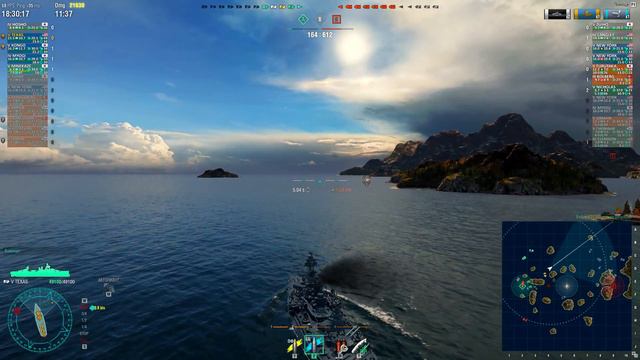 Гайды и Аналитика #18►Texas - Гость с Дикого Запада►World of Warships смотреть онлайн