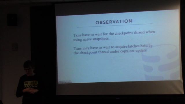 L13 - Checkpoint Protocols [CMU Database Systems Spring 2017] смотреть онлайн