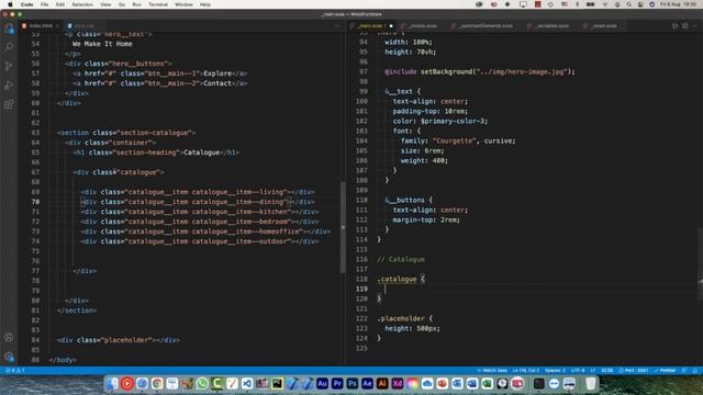 Catalogue Part 1: How to Build a Responsive Website - SASS Project (07/26) смотреть онлайн