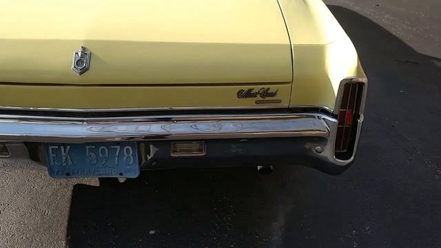 1971 Chevrolet Monte Carlo for sale Old Town Automobile in Maryland смотреть онлайн