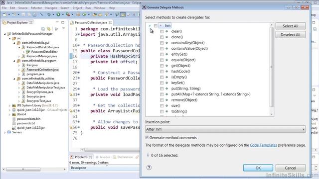 06 Generating Delegate Methods смотреть онлайн