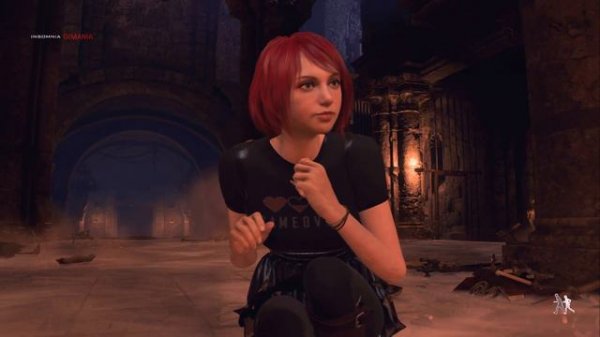 Fan Cam Ashley Cute Game Over Outfit Meet Playable Ada Wong Red Dress Resident Evil 4 Remake MOD 1%
