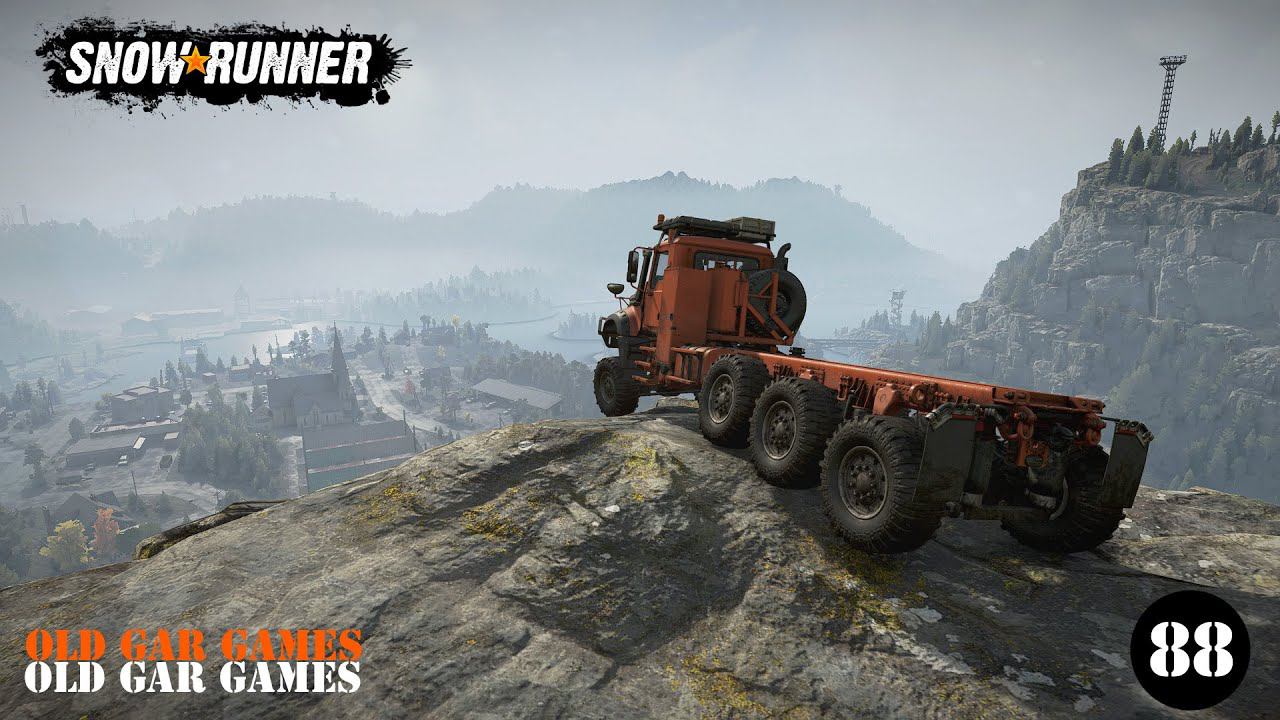 [88] SnowRunner - Британская Колумбия, Северная Америка. СноуРаннер 10 юбилейный сезон. Соло, дефолт смотреть онлайн