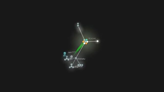 Rattlekekz GIT development visualisation (low quality version) смотреть онлайн