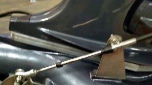 Водомётная насадка Sea-pro WT-40. Установка троссика переключения хода.