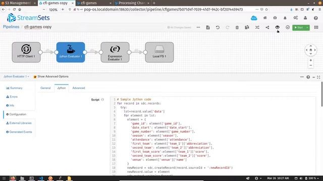 Streamsets Tutorial : Jython Evaluator in Streamsets смотреть онлайн