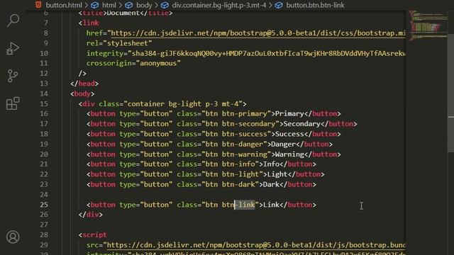 Button In Bootstrap || EXCELLENT CODE WITH AJ смотреть онлайн