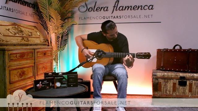 Domingo Esteso 1932 flamenco guitar for sale played by José Andrés Cortés смотреть онлайн