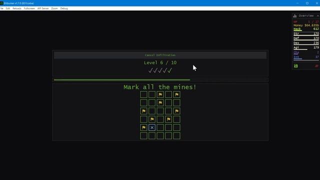 Demo of Bitburner Auto-Infiltrate Script смотреть онлайн