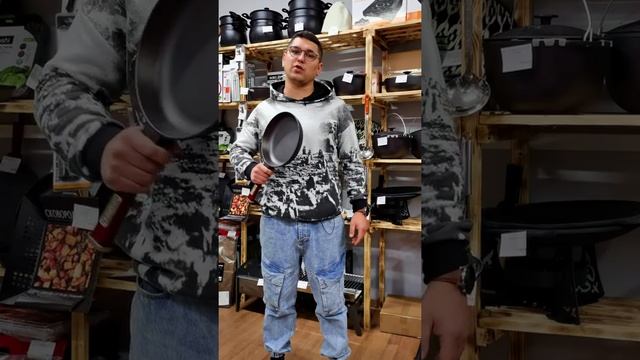 Чугунные сковородки - Преимущества! смотреть онлайн