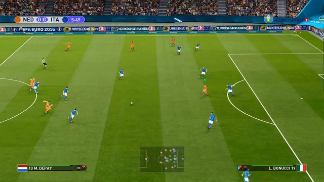 Pes 2020 // Euro 2020 // Netherlands Complete Cup Gameplay // Euro 2020 Kits Mod // Real Groups смотреть онлайн
