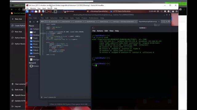 Asking OpenAI's CHATGPT to create a working Python connect to shell. смотреть онлайн
