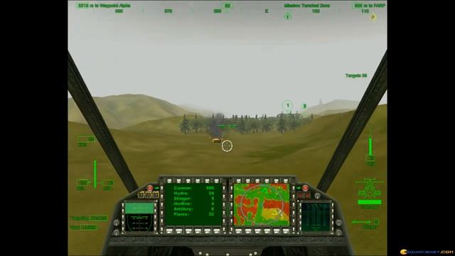 Comanche 4 gameplay (PC Game, 2001) смотреть онлайн