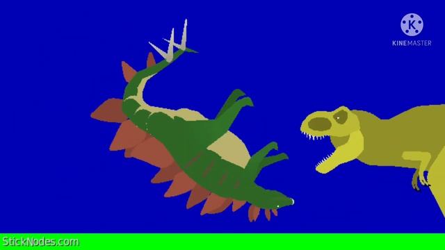 T-Rex vs stegosaurus (a short animated film) смотреть онлайн
