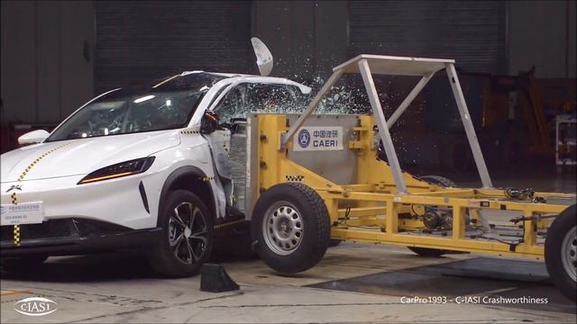 2020-2021 Xpeng G3 EV C-IASI Crashworthiness Tests смотреть онлайн