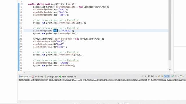 ArrayList Or LinkedList ? #java #list #collection #hindi #flyingbeast смотреть онлайн