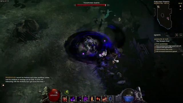 Last Epoch демонстрация VoidKnight рыцаря через сет Forgotten Knight смотреть онлайн