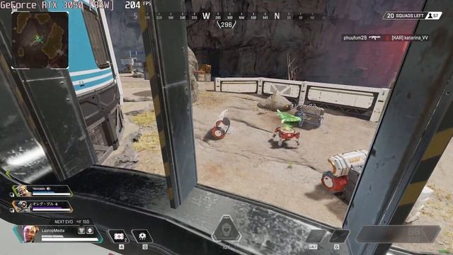 ? NVIDIA GeForce RTX 3050 [Laptop, 95W] - Apex Legends gameplay benchmarks (1080p) смотреть онлайн