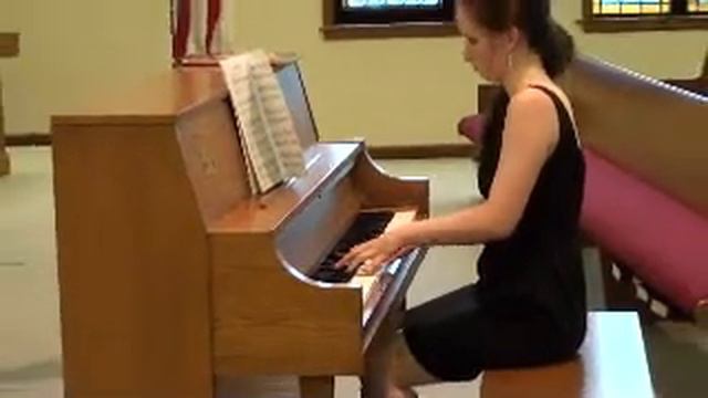 Megan Crouse piano solo 2012 (Debussy) смотреть онлайн