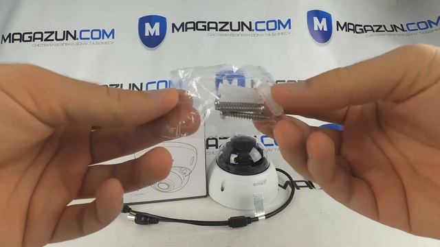 Распаковка CVI видеокамеры Dahua DH-HAC-HDBW1400RP-VF смотреть онлайн