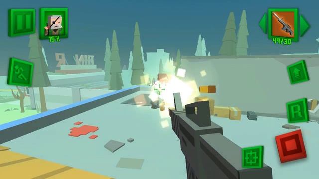 ► ZIC: Zombies in City — Island survival & Pixel Gun VS Zombie City Rush смотреть онлайн