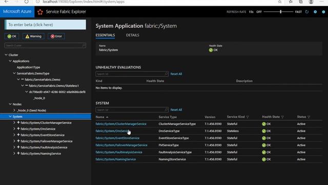 understanding service fabric explorer смотреть онлайн