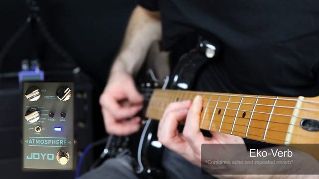 Joyo R-14 Atmosphere Reverb - Guitar Pedal Demo смотреть онлайн